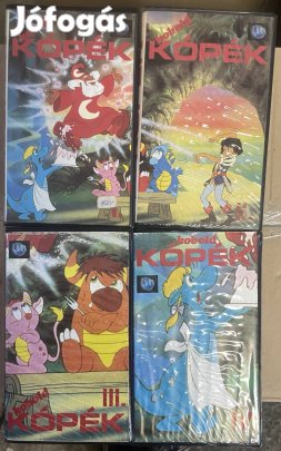 Kobold kópék 1-4 VHS kazetta