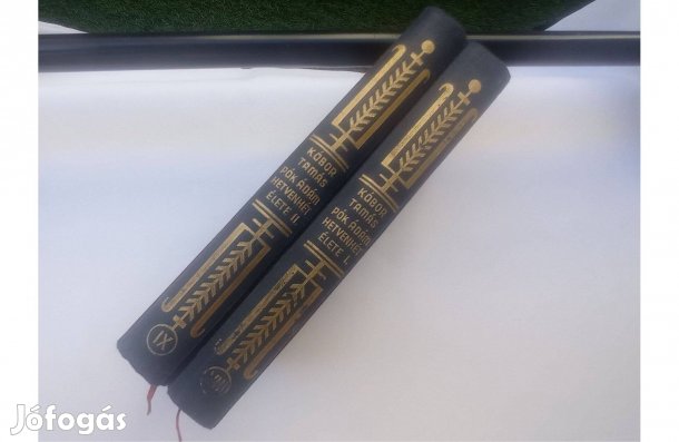 Kóbor Tamás: Pók Ádám hetvenhét élete 1-2. * Aranyozott vászonkötés