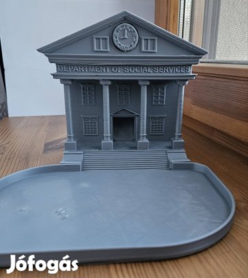 Kocka torony épület 3D