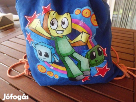 Kockafejűek fiú tornazsák