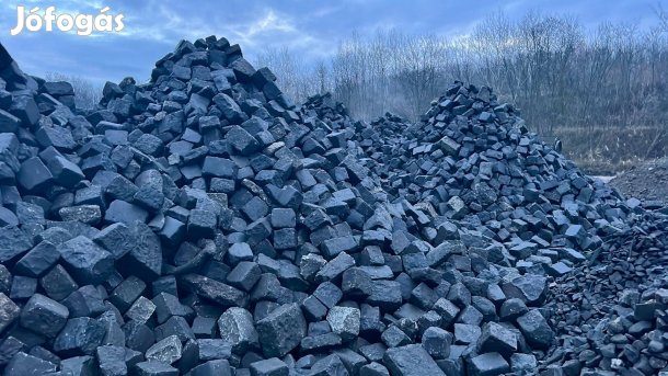 Kockakő 20*20 Bazalt 1300m2