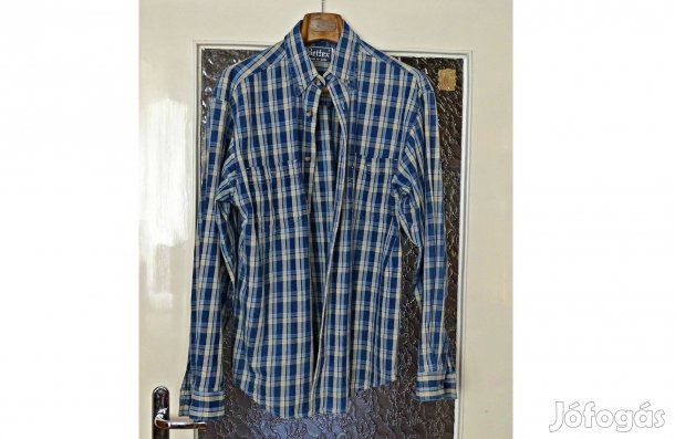 Kockamintás farmering Új