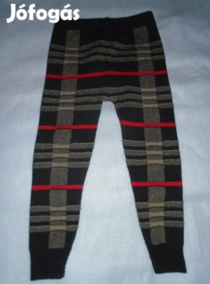 Kockás jogger nadrág 2-3 évesre (méret 98)