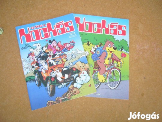 Kockás képregény 2 db