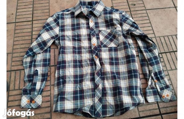 Kockás munkás ing M L új