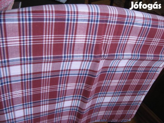 Kockás pamutvászon - méteráru (II/13.)