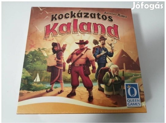 Kockázatos Kaland bontatlan társasjáték 