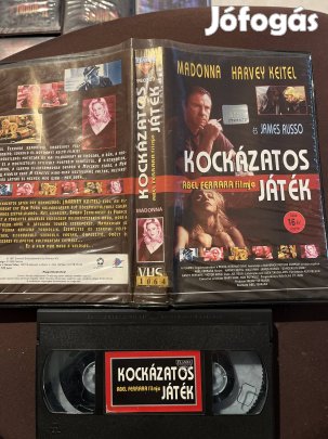 Kockázatos játék akció vhs nagytok 