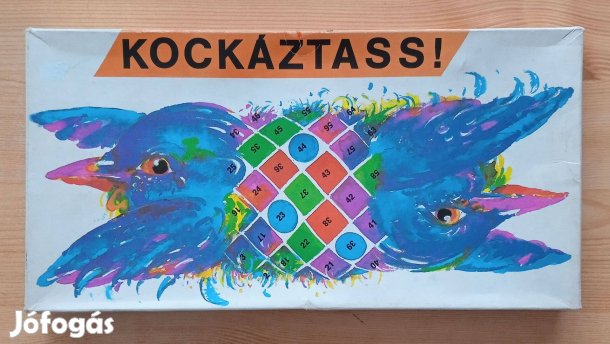 Kockáztass! retró társasjáték