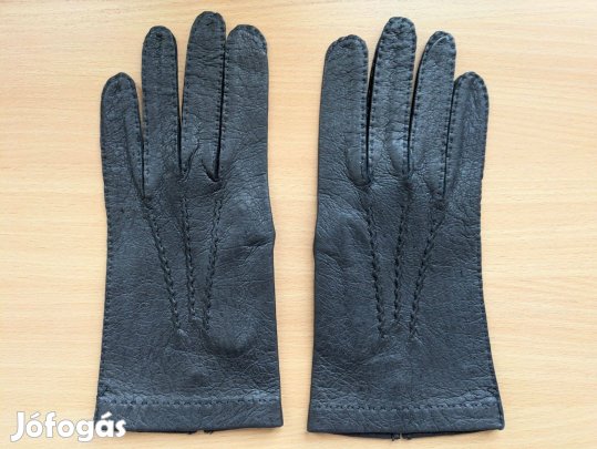 Kocsis fekete bőrkesztyű