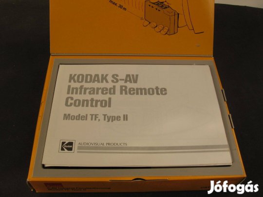 Kodak S AV Infra Vörös Távirányitó