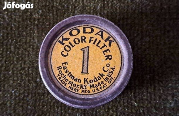 Kodak fémdoboz