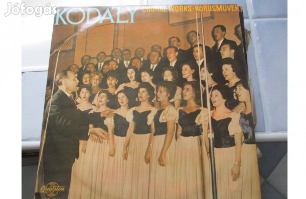 Kodály Zoltán bakelit hanglemez eladó