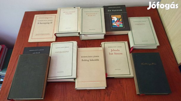 Kodolányi János könyvcsomag / 10 db könyv