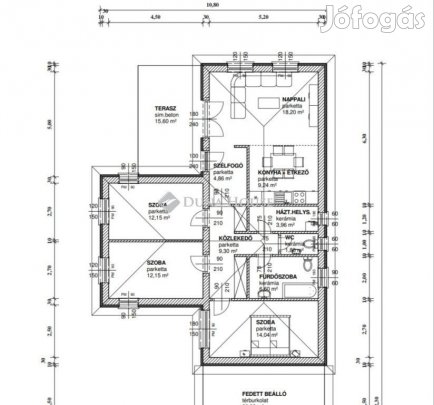Kókai eladó 108 nm-es ház