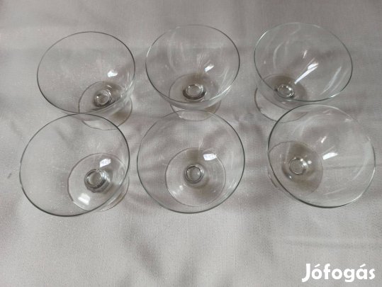 Koktélos, kehelypohár szett