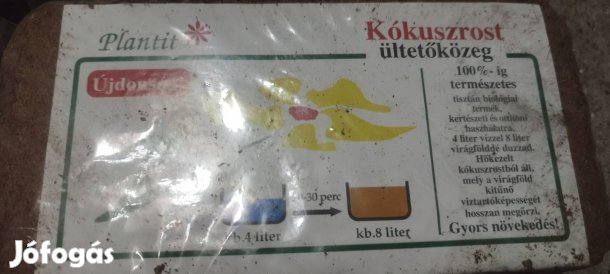 Kókuszrost ültetőközeg