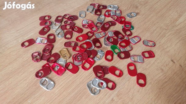 Kólás doboz aluminium nyitófül alu nyitófülek aludoboz nyitó fülek