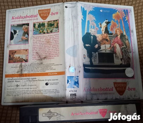 Koldusbottal Beverly Hillsben - vígjáték vhs - nagytok