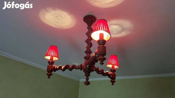 Koloniál 3 ágú csillár