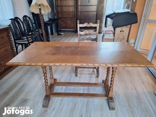 Koloniál ebédlő asztal eladó