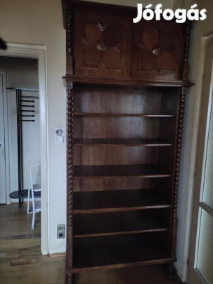 Koloniál könyvespolc eladó
