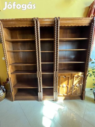 Koloniál könyvesszekrény / polcos szekrény