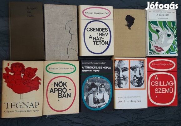Kolozsváry Grandpierre Emil könyv könyvcsomag , csere érdekel 
