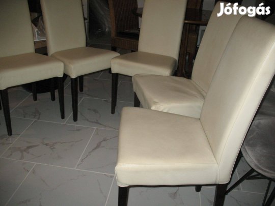 Költözés miatt eladó 6 db fehér étkezőszék
