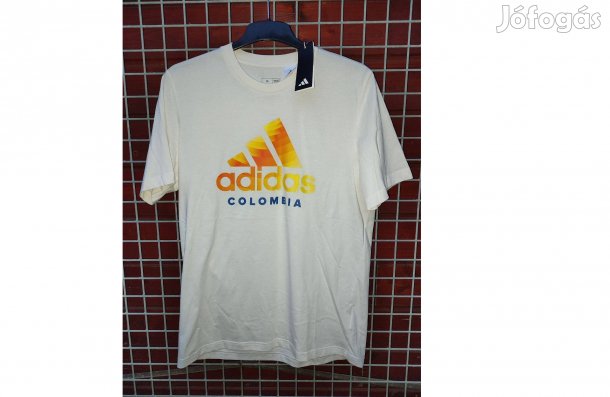Kolumbia eredeti fehér adidas póló (M)