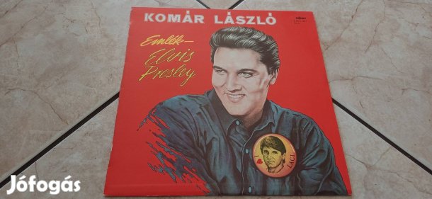 Komá László Elvis bakelit hanglemez
