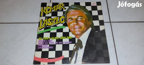 Komár László - Komár László műsoros bakelit lemez, LP - 1981