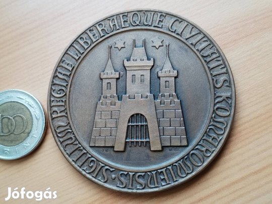 Komárom -Komárno emlékérem 700 éves Jubileumi 1265-1965