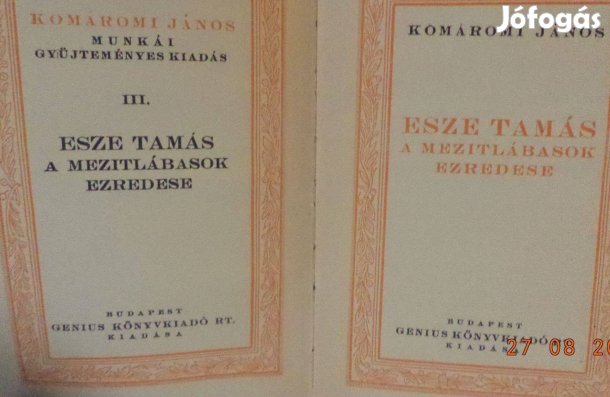 Komáromi János: Esze Tamás a mezítlábasok ezredese