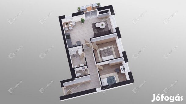 Komáromi eladó 65 nm-es lakás