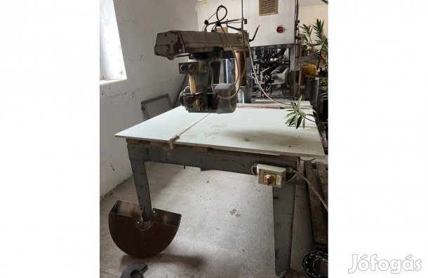 Komáromi radiál körfűrész 4,5 kw-os motorral eladó