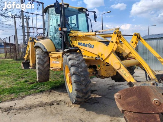 Komatsu WB97S - kotrórakodó