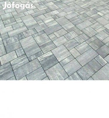 Kombi térkő STD Delano - szürke grafit 4cm