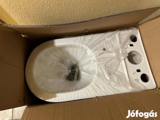 Kombinált kerámia WC, alsó felső kifolyású