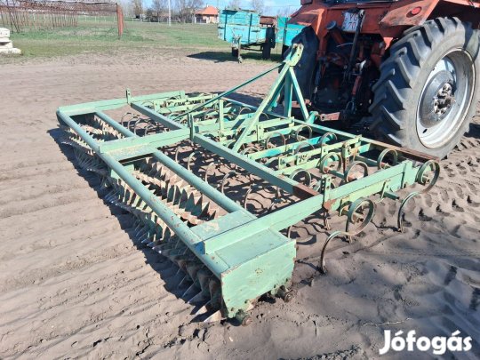 Kombinátor 370 cm széles nagy rugóskapás dupla rögtörős