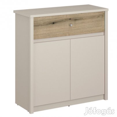 Komód, kasmír/evoke tölgy, KAROS 2D1S