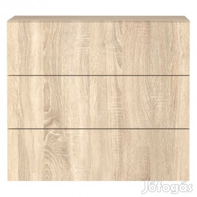 Komód, sonoma tölgy, VERTIO KOM3S