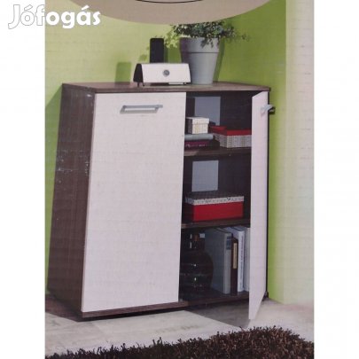 Komód fehér/barna színben