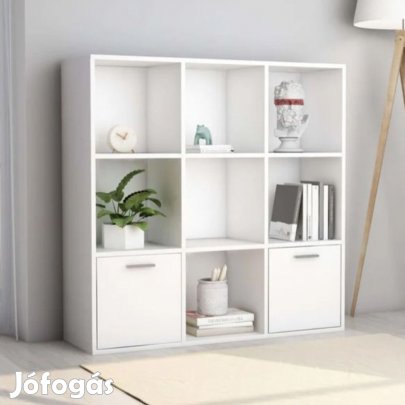Komód hálószoba nappali bútor 98x30x98cm fehér FUR1947-2