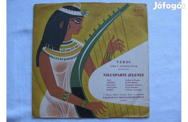 Komolyzene Verdi , Aida és Traviáta , 2 db bakelit