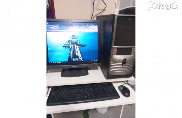 Komplett AMD Asrock asztali PC! 8/500 GB, Radeon HD6410D, HDMi!