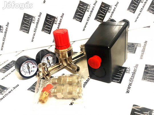 Komplett Kompresszor nyomáskapcsoló szett kompresszor nyomás szabályz