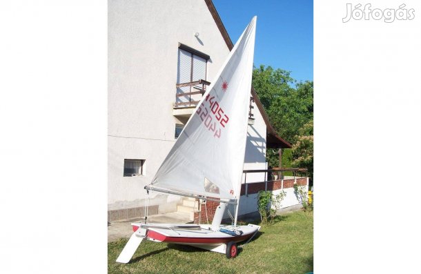 Komplett Laser vitorlás hajó lézer vitorláshajó + sólyakocsi