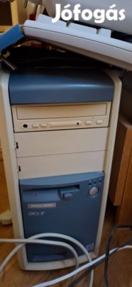 Komplett PC + HP lézer nyomtató + HP tintasugaras nyomtató + hangfalak