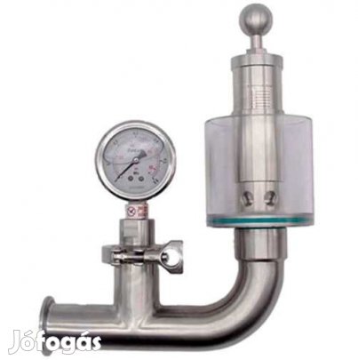 Komplett Szádlószelep 1,5"Tri-Clamp Csatlakozás 0,2-2.2bar(4923)